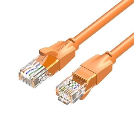 --Cable de Red RJ45 UTP Vention IBEOF Cat.6/ 1m/ Naranja-