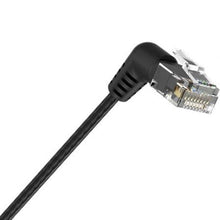 -1-Cable de Red RJ45 UTP Vention IBOBF Cat.6A/ 1m/ Cabeza Rotatoria 360º/ Negro-1