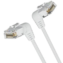 --Cable de Red RJ45 UTP Vention IBOWF Cat.6A/ 1m/ Cabeza Rotatoria 360º/ Blanco-