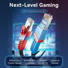 -1-Cable de Red RJ45 SFTP Vention IKJBF Cat.8/ Gaming/ 1m/ Negro-1