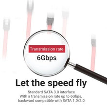 -2-Cable SATA Vention KDDRD/ SATA Hembra - SATA Hembra/ 50cm/ Rojo-2