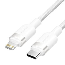 --Cable USB Tipo-C Lightning Vention LALWF/ USB Tipo-C Macho - Lightning Macho/ 27W/ 480Mbps/ 1m/ Blanco-