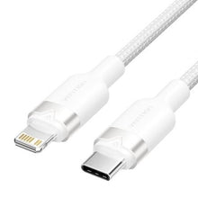--Cable USB Tipo-C Lightning Vention LALWH/ USB Tipo-C Macho - Lightning Macho/ 27W/ 480Mbps/ 2m/ Blanco-