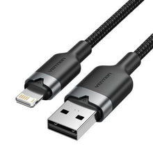 --Cable USB Lightning Vention LANBF/ USB Macho - Lightning Macho/ 480Mbps/ 1m/ Negro-