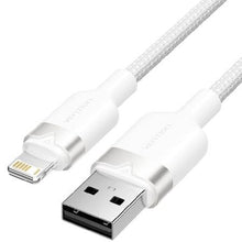 --Cable USB Lightning Vention LANWH/ USB Macho - Lightning Macho/ 480Mbps/ 2m/ Blanco-