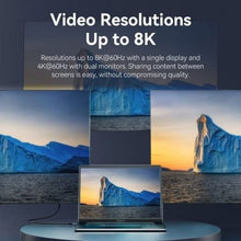 -3-Cable USB 4.0 Tipo-C 5A Vention TAVHF/ USB Tipo-C Macho - USB Tipo-C Macho/ Hasta 240W/ 40Gbps/ 1m/ Gris-3