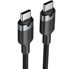 -1-Cable USB 2.0 Tipo-C 3A Vention TRDBH/ USB Tipo-C Macho - USB Tipo-C Macho/ Hasta 60W/ 480Mbps/ 2m/ Negro-1