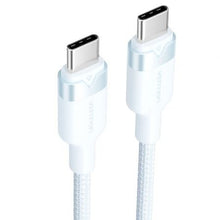 -1-Cable USB 2.0 Tipo-C 3A Vention TRDSF/ USB Tipo-C Macho - USB Tipo-C Macho/ Hasta 60W/ 480Mbps/ 1m/ Azul-1
