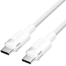 --Cable USB 2.0 Tipo-C 3A Vention TRDWH/ USB Tipo-C Macho - USB Tipo-C Macho/ Hasta 60W/ 480Mbps/ 2m/ Blanco-