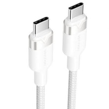 -1-Cable USB 2.0 Tipo-C 3A Vention TRDWH/ USB Tipo-C Macho - USB Tipo-C Macho/ Hasta 60W/ 480Mbps/ 2m/ Blanco-1