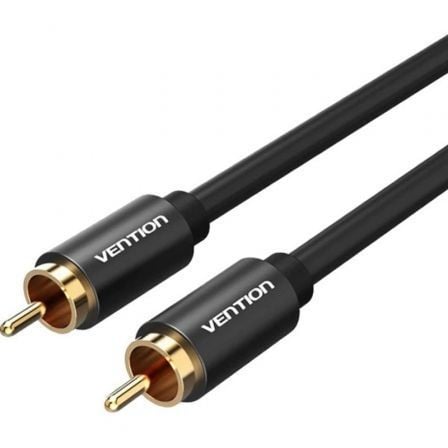 --Cable Estéreo Vention VAB-R09-B100/ RCA Macho - RCA Macho/ 1m/ Negro-
