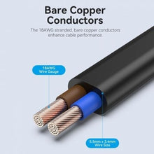 -4-Cable Alimentación Forma 8 Vention ZCLBAC/ CEE7/16 Macho - C7 Hembra/ 1.8m-4