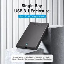 -1-Caja Externa para Disco Duro de 2.5