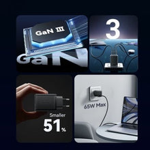 -2-Cargador de Pared GaN Vention FERB0-EU/ 2xUSB Tipo-C/ 1xUSB/ 65W-2