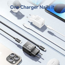 -3-Cargador de Pared GaN Vention TZ-FEQB0-EU-01/ 1xUSB Tipo-C/ 1xUSB + Cable USB Tipo-C/ 30W-3