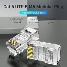 -1-Conector RJ45 IDDR0-100/ Cat.6 UTP/ 100 uds-1