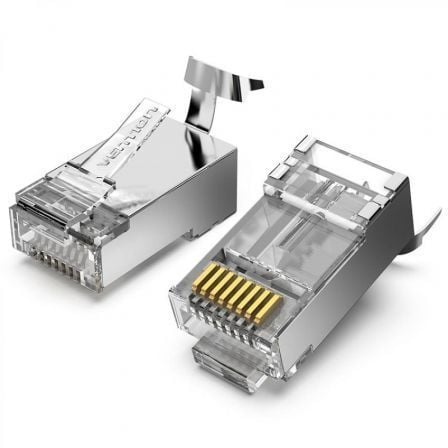 --Conector RJ45 IDER0-10/ Cat.7 FTP/ 10 uds-