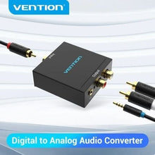 -1-Convertidor de Audio Vention BDFB0-EU/ Entrada Toslink y RCA/ Salida 2x RCA-1