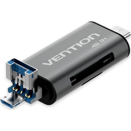 --Lector de Tarjetas Externo Vention CCHH0/ USB 3.0-