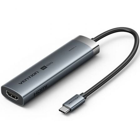 --Docking USB Tipo-C Vention TGMHB/ 3xUSB/ 1xHDMI 4K/ 1xUSB Tipo-C PD-