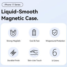 -1-Funda Silicona con Magsafe Vention KVCLCG-20/ Compatible con iPhone 17 Air/ Azul Medianoche-1