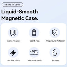 -1-Funda Silicona con Magsafe Vention KVCVCB-30/ Compatible con iPhone 17 Pro/ Lila-1