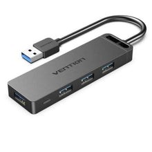 --Hub USB 3.0 Vention CHLBF/ 4xUSB/ MicroUSB PD/ 1m-