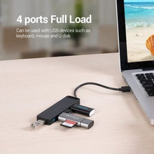 -1-Hub USB 2.0 Vention CHMBB/ 4xUSB/ 15cm-1