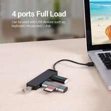 -1-Hub USB 2.0 Vention CHMBF/ 4xUSB/ 1m-1