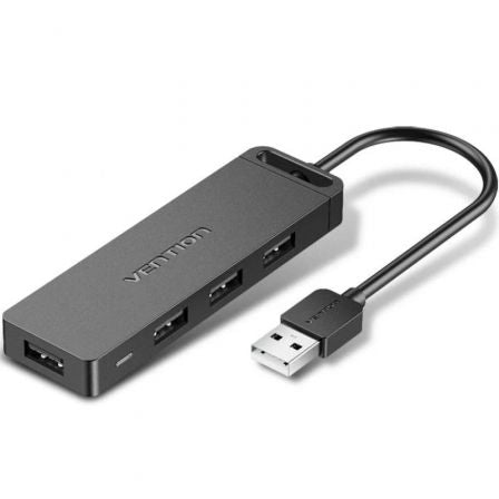 --Hub USB 2.0 Vention CHMHB/ 4xUSB/ 1xMicroUSB PD-