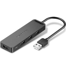 --Hub USB 2.0 Vention CHMHB/ 4xUSB/ 1xMicroUSB PD-