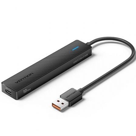--Hub USB 3.2 Vention CHSBB/ 2xUSB Tipo-C 3.2/ 2xUSB 3.2/ 1xUSB Tipo-C/ 15cm-