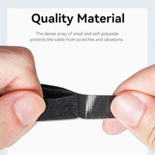 -2-Tira Organizadora de Cables Vention KANB0-10/ 12cm/ Pack de 10-2