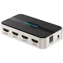 -1-Duplicador HDMI Vention AFJH0/ 3x HDMI Hembra - HDMI Macho / 1x Audio-1