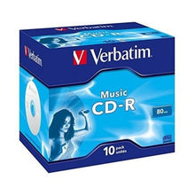 --CD-R Verbatim Music 16X/ Caja-10uds-