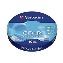--CD-R Verbatim Datalife 52X/ Tarrina-10uds-