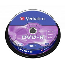 --DVD+R Verbatim Advanced AZO 16X/ Tarrina-10uds-