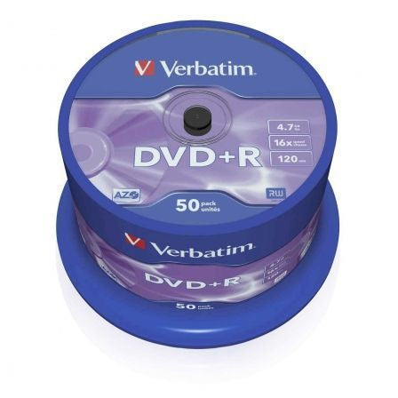 --DVD+R Verbatim Advanced AZO 16X/ Tarrina-50uds-