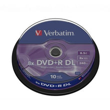 --DVD+R Doble Capa Verbatim Advanced AZO 8X/ Tarrina-10uds-