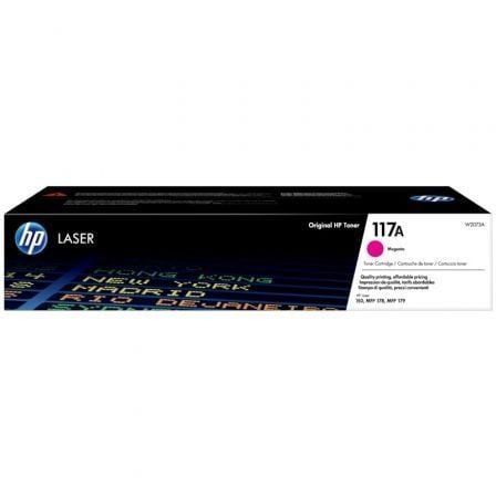 --Tóner Original HP nº117A/ Magenta-