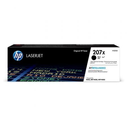 --Tóner Original HP nº207X XL Alta Capacidad/ Negro-
