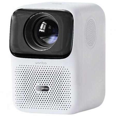 --Proyector Portátil Wanbo T4/ 450 Lúmenes/ Full HD/ HDMI/ Bluetooth/ WiFi/ Blanco-