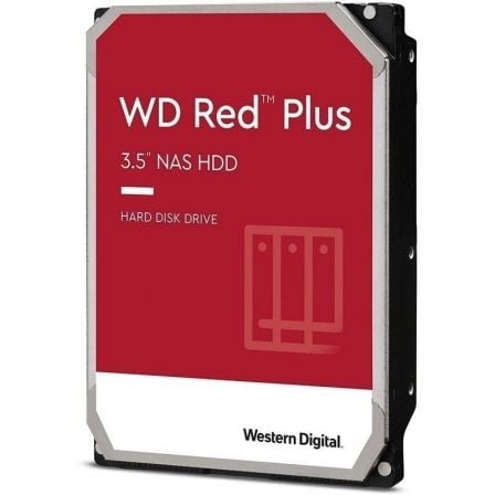 --Disco Duro Western Digital WD Red Plus NAS 4TB/ 3.5