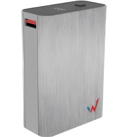 --Powerbank 20000mAh Wonder WX20/ 10W/ Plata-