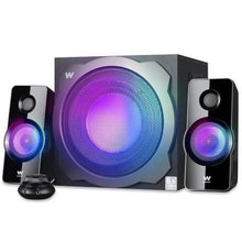 -2-Altavoces Woxter Big Bass 260 RGB/ 150W/ 2.1-2