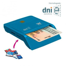 -3-Lector de DNI y Tarjetas Woxter Combo PE26-146/ Azul/ USB 2.0/ Azul-3