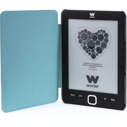 --Funda para libro electrónico Woxter Universal Case 60 Blue EB26-009/ Azul-