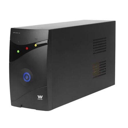 --SAI Línea Interactiva Woxter UPS 650 VA/ 650VA-360W/ 2 Salidas/ Formato Torre-