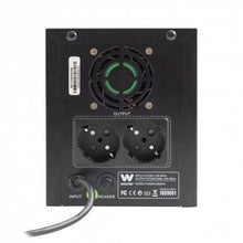 -4-SAI Línea Interactiva Woxter UPS 650 VA/ 650VA-360W/ 2 Salidas/ Formato Torre-4