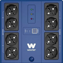 -2-SAI Línea Interactiva Woxter Multibase UPS 800 VA/ 800VA-480W/ 8 Salidas/ Formato Torre-2